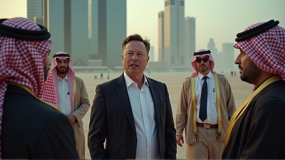 La ricerca di influenza di Elon Musk: L'accordo AI bloccato in Medio Oriente