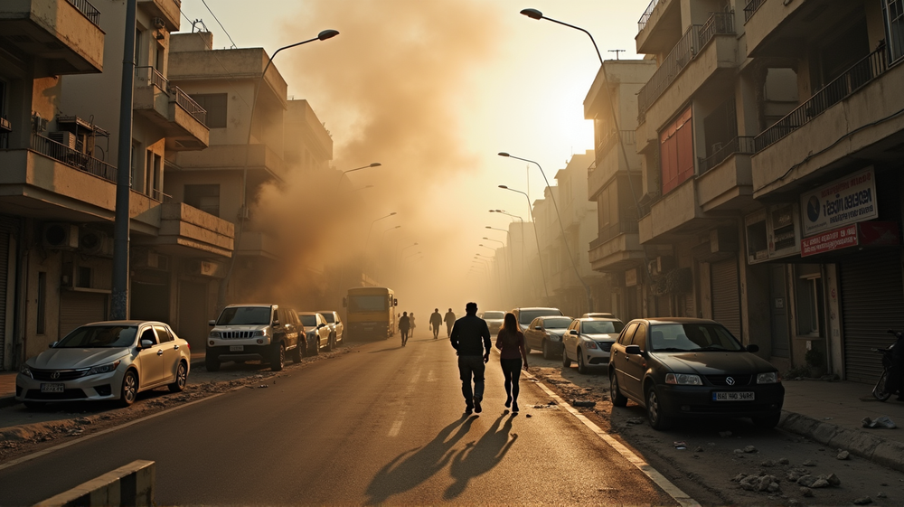 I Raid Israeliani su Beirut: Un Altro Teso Confronto