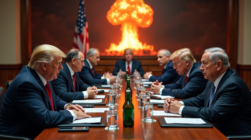 L'audace Avvertimento di Trump: Le Tensioni Nucleari Crescono Tra Israele e Iran