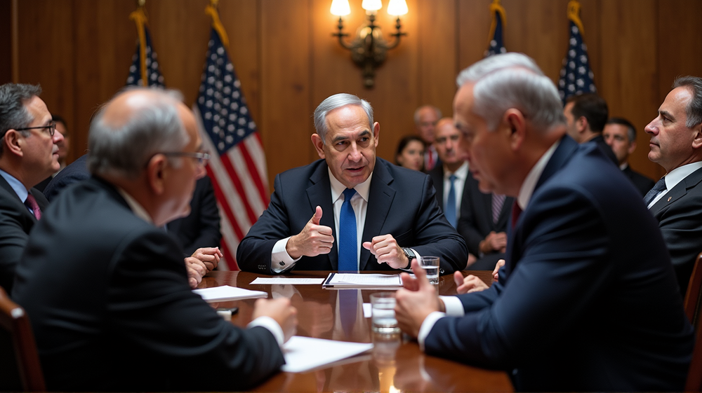 La Diplomazia di Netanyahu a Capitol Hill: Discussioni Delicate a Washington