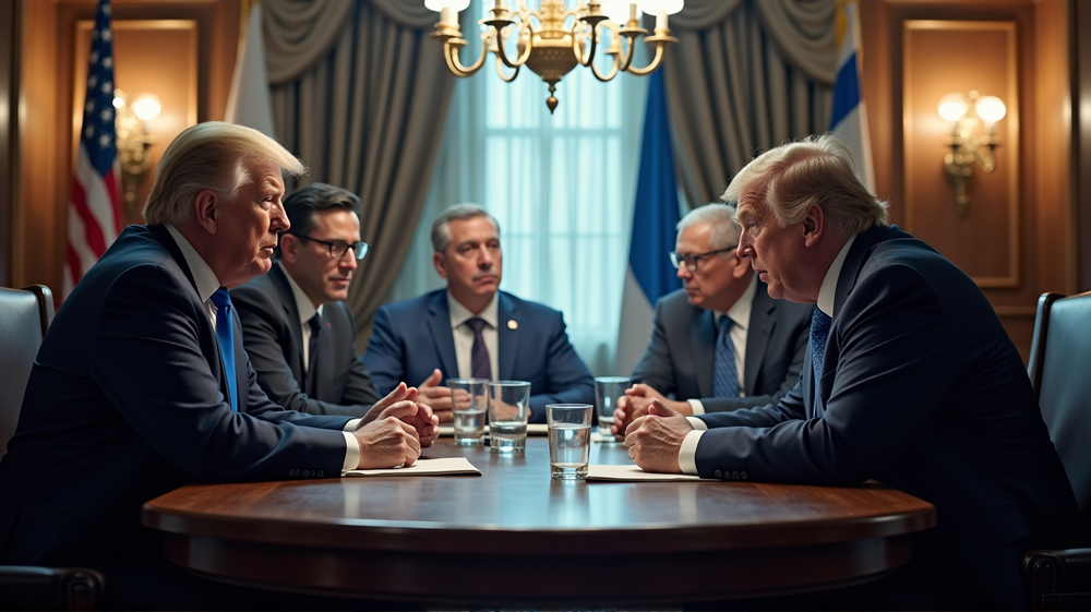 Tensioni In Crescita a Gaza: Trump e Netanyahu Discutono Soluzioni