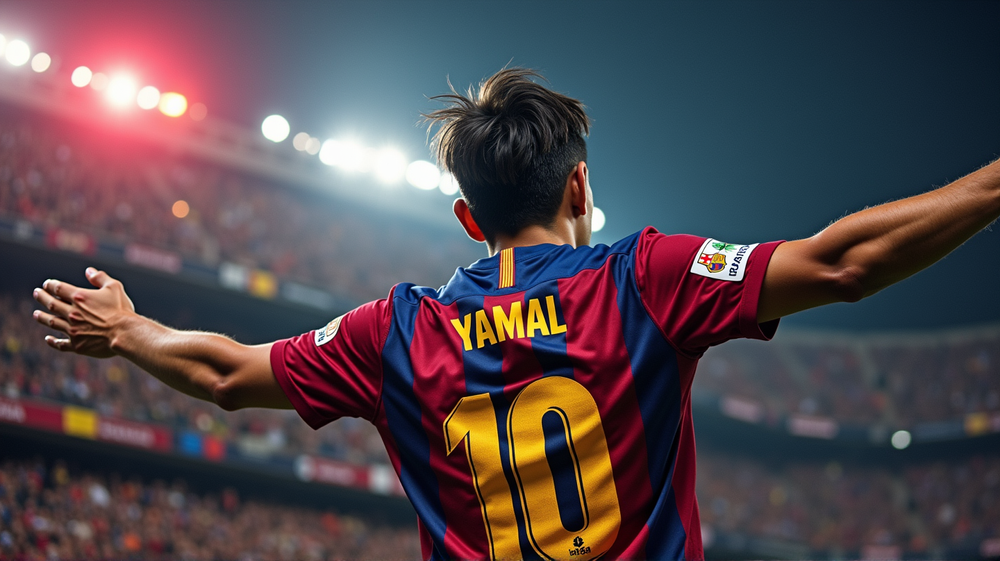 La Maglia Numero 10 di Lamine Yamal Diventa la Più Venduta nella Storia del Barcellona!
