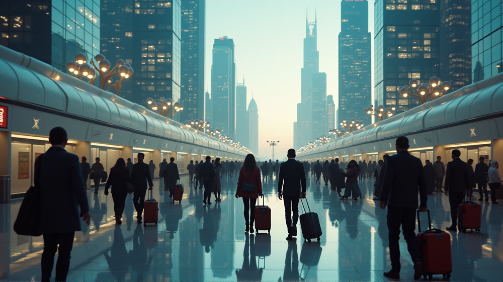 Voglia di Viaggiare Inalterata: Israeliani Fanno Folla a Dubai tra Avvisi di Minacce