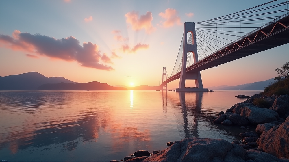 Il Passo Storico dell'Italia: Il Ponte Sospeso più Lungo del Mondo supera un Ostacolo Chiave