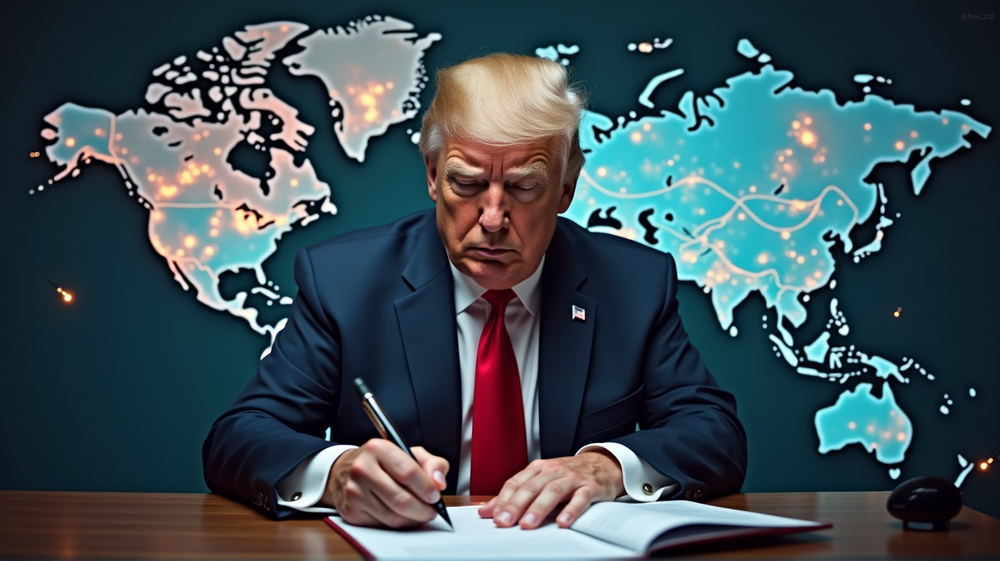 Tensione Tariffaria: Trump Scuote il Mercato Azionario USA e i Partner Commerciali