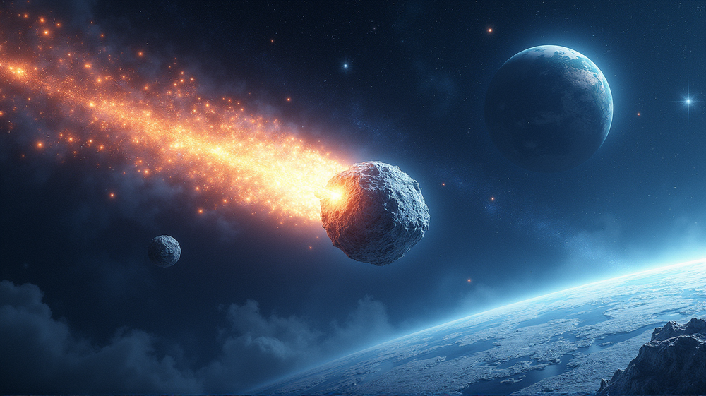 Cometa Diavolo: Come i Messaggeri Cosmici Potrebbero Aver Scolpito il Paesaggio Acquoso della Terra