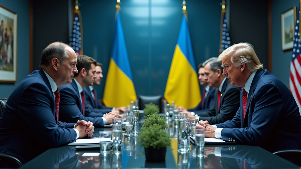 L'audace di Zelenskyy: Accordo sulle armi da 90 miliardi di dollari con Trump per garantire la pace