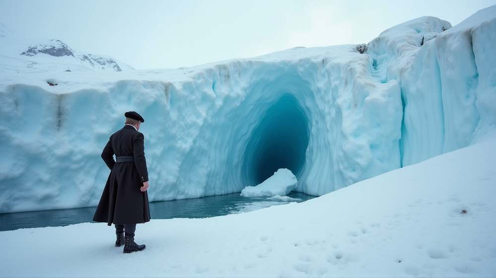 I Resti di un Ricercatore Scomparso Riportati alla Luce da un Ghiacciaio Antartico Dopo 66 Anni