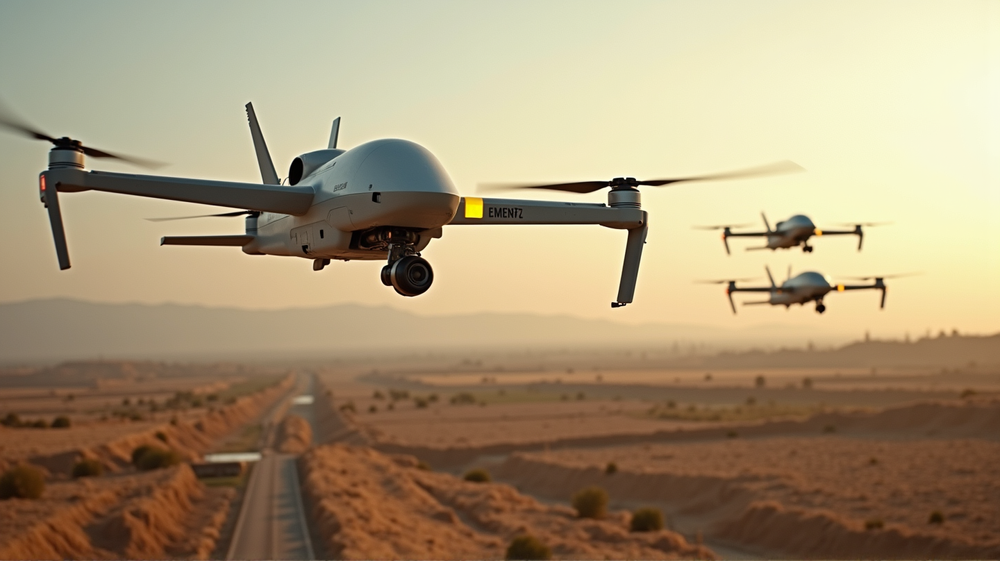 Tensioni Aumentano Mentre i Droni Israeliani Lanciano Granate Vicino alle Forze dell'ONU in Libano