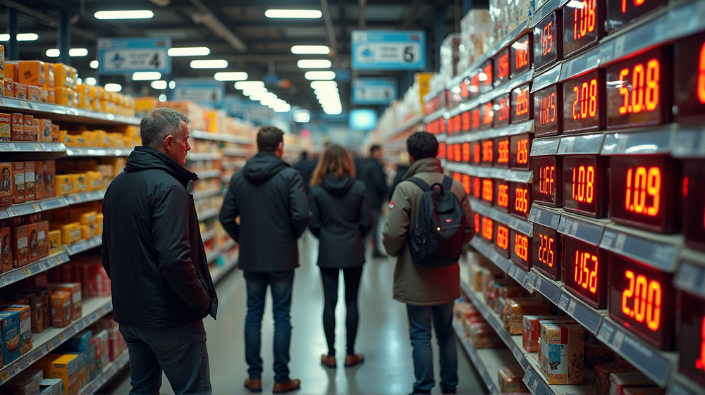 Le Tariffe Scuotono l'Economia, Suonando un Allarme per l'Inflazione