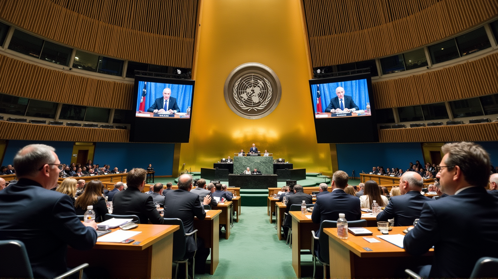 Mossa Storica dell'ONU: Condanna di Hamas e Sostegno alla Soluzione a Due Stati