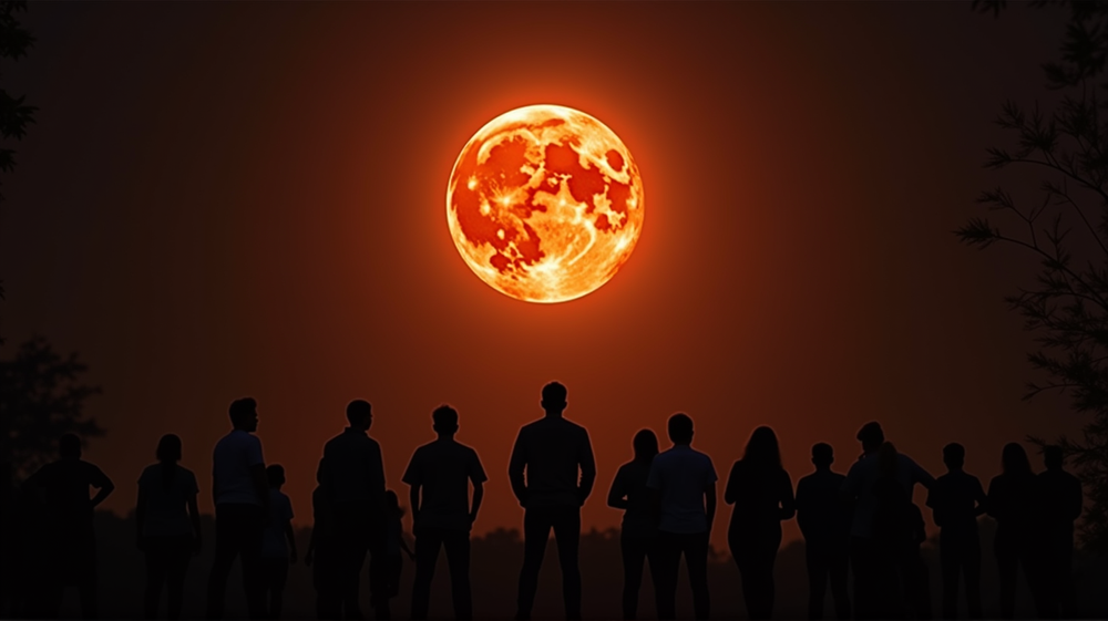 Assisti alla Danza Celestiale: L'Incredibile Eclissi Lunare dell'India in Arrivo