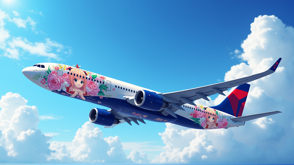 L'Avventura Anime ad Alta Quota di Delta con la Partnership Crunchyroll