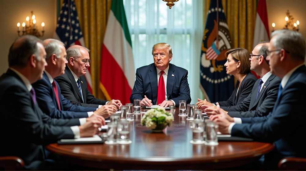 Trump Invia Nuovo Team per un Potenziale Svolta nei Colloqui di Gaza