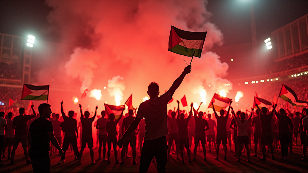 Tensioni si Accendono al Match Norvegia vs Israele: I Protestanti Intensificano l'Atmosfera della Coppa del Mondo