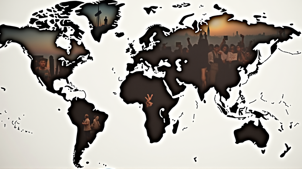 Proteste globali chiedono giustizia nel mezzo del tumulto in Medio Oriente