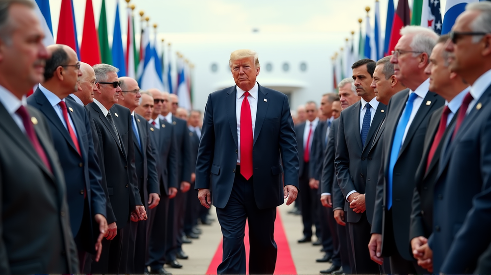 Il Presidente Trump Segna un Nuovo Inizio negli Sforzi di Pace in Medio Oriente