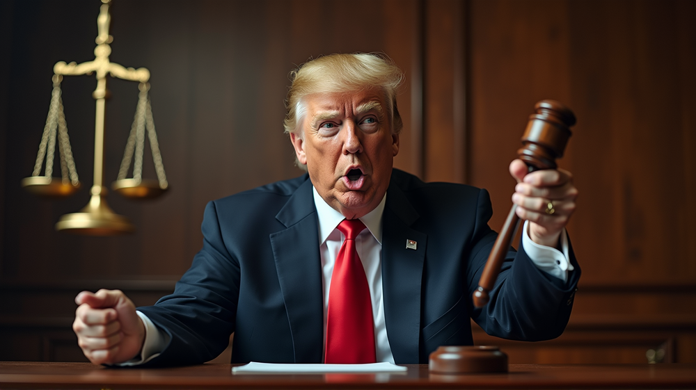 La Richiesta di $230 Milioni di Trump: Il Dipartimento di Giustizia Sotto i Riflettori