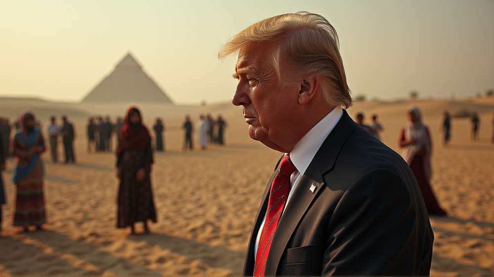 Trump Guarda al Medio Oriente tra Promettenti Colloqui Israele-Hamas