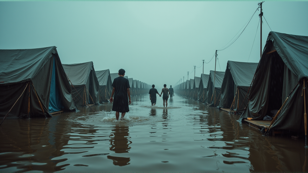 Piogge Invernali Devastanti: Le Lotta di Gaza tra Meteo e Guerra