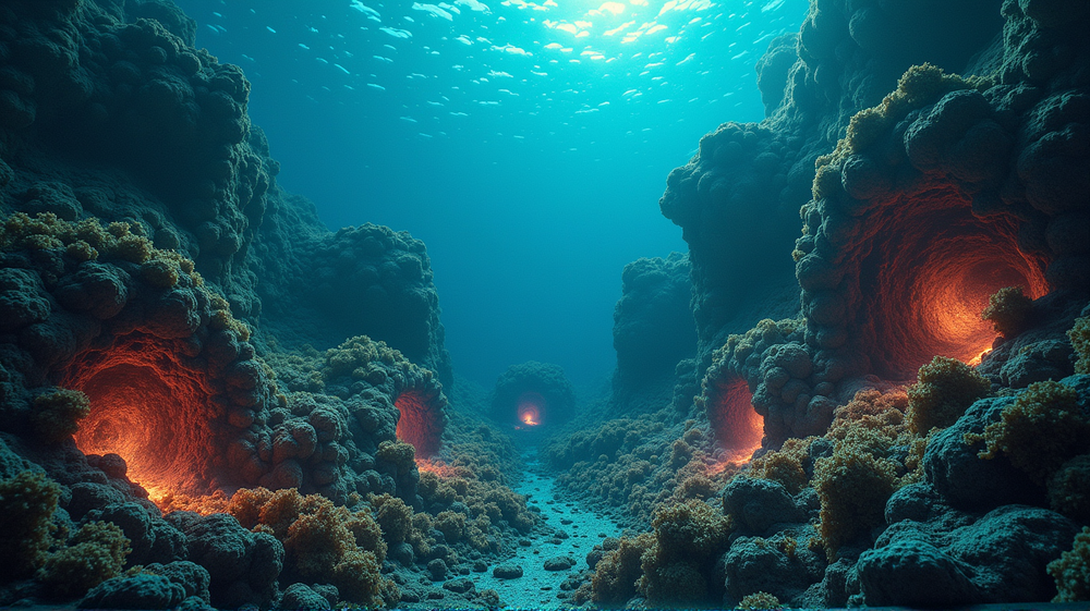 Incredibile Meraviglia del Profondo Mare: Un Nascosto Rifugio Brulicante di Vita