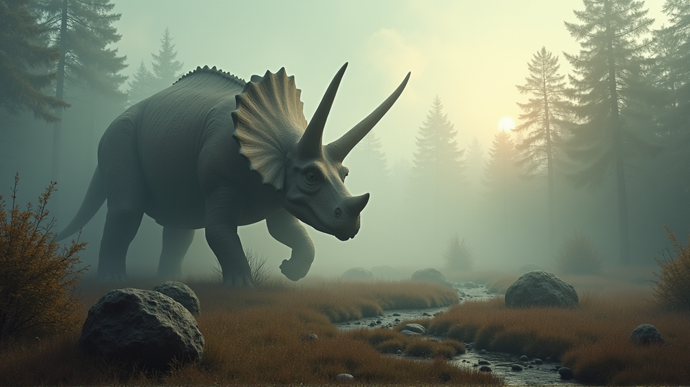 Antico Fossile di Triceratopo Scoperto a Saharanpur: Uno Sguardo nel Passato