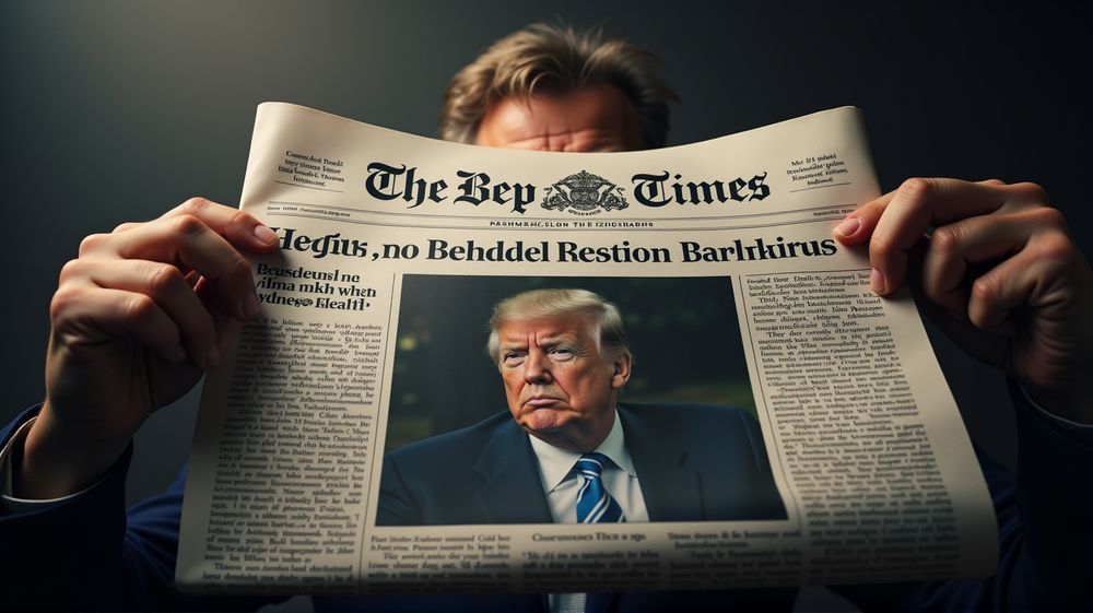 Il NY Times Indomito di fronte alle Critiche di Trump sulla Copertura Sanitaria