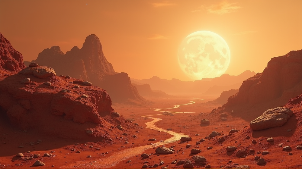 Microrganismi che Aprono la Strada per Habitat Su Marte