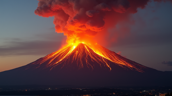 Il Maestoso Risveglio dell'Etna: Uno Spettacolo del Potere Fiammante della Natura
