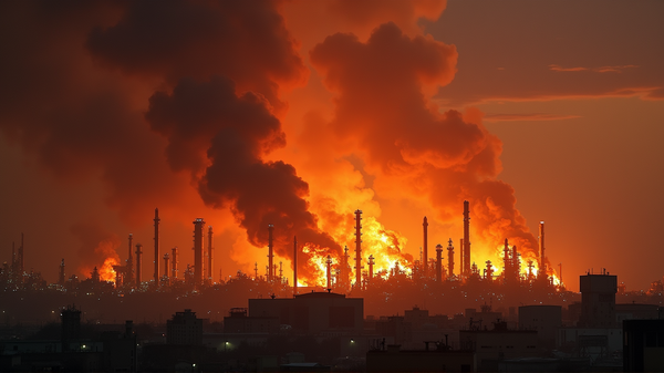 L'Energia del Medio Oriente Sotto Assedio: Fumo, Petrolio e Tensioni in Crescita