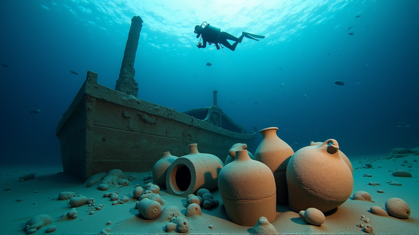 Naufragio Antico Riaffiora con Reperti Intatti: Un'Immersione nella Storia Marittima