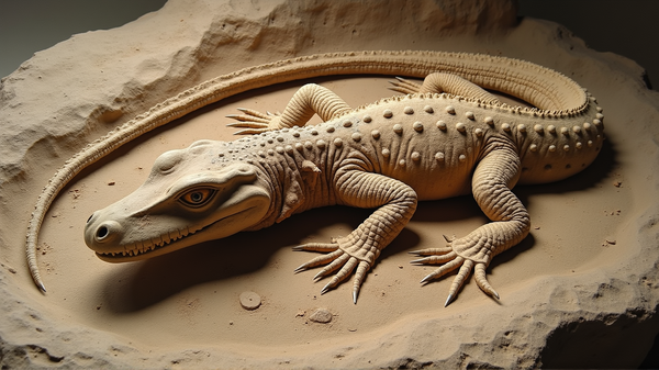 Antico Rettili Nuotatore Mostra Adattamenti Simili a quelli delle Foche