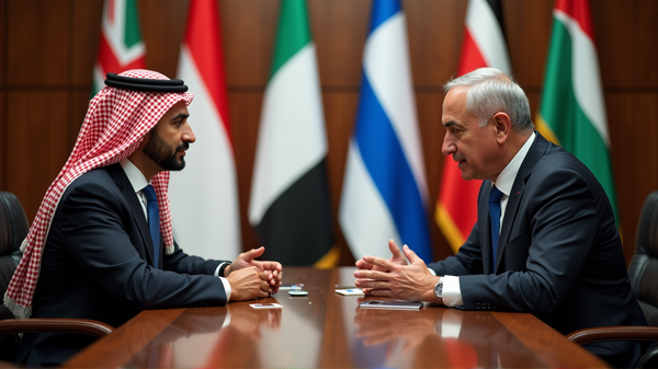Spinta Diplomática degli Emirati Arabi Uniti: Invito alla Pace In Mezzo alle Tensioni di Gaza