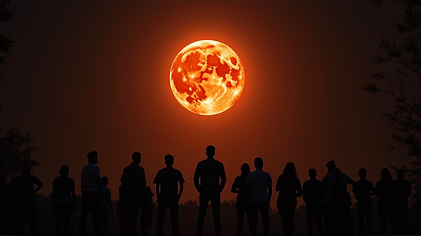 Assisti alla Danza Celestiale: L'Incredibile Eclissi Lunare dell'India in Arrivo