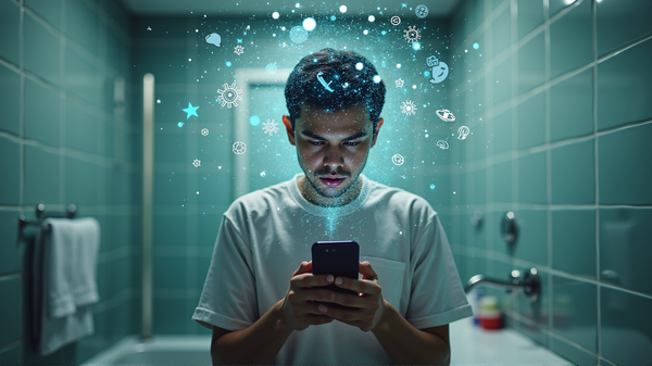 Tempo in Bagno e Il Tuo Telefono: Una Ricetta per Problemi di Salute?