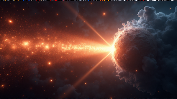 Spettacolo Cosmico Stupefacente: La Cometa Interstellare 3I/ATLAS Lancia un Getto verso il Sole