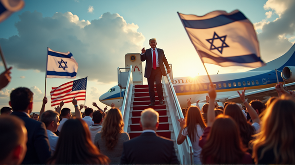 La Visita Trionfante di Trump in Israele Durante il Rilascio Storico di Ostaggi
