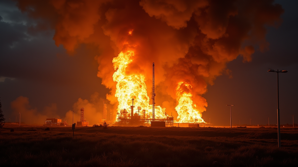 Attacchi Audaci: La Mossa Coraggiosa di Kyiv Incendia un Deposito Russo