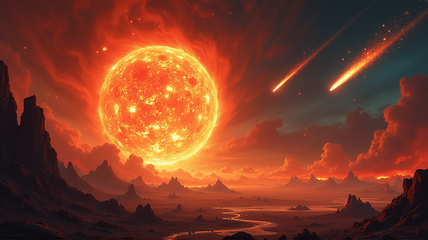 Dramma Celestiale: Comete Esplosive, Tempeste Solari e gli 'Hell Pigs' Preistorici