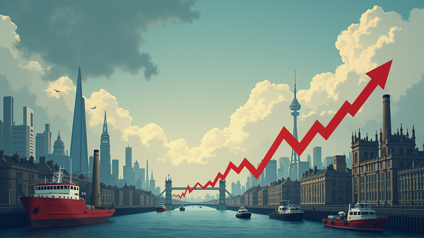 Calano a Sorpresa: L'Economia del Regno Unito Si Contrae Mentre Incombe l'Incertezza